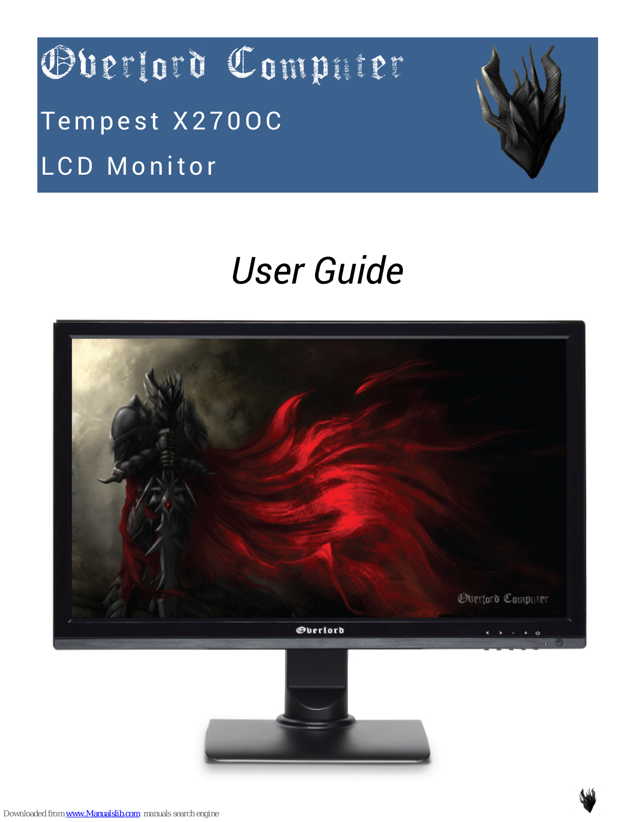 Overlord Computer Tempest X270OC User Manual - ManualMachine.com