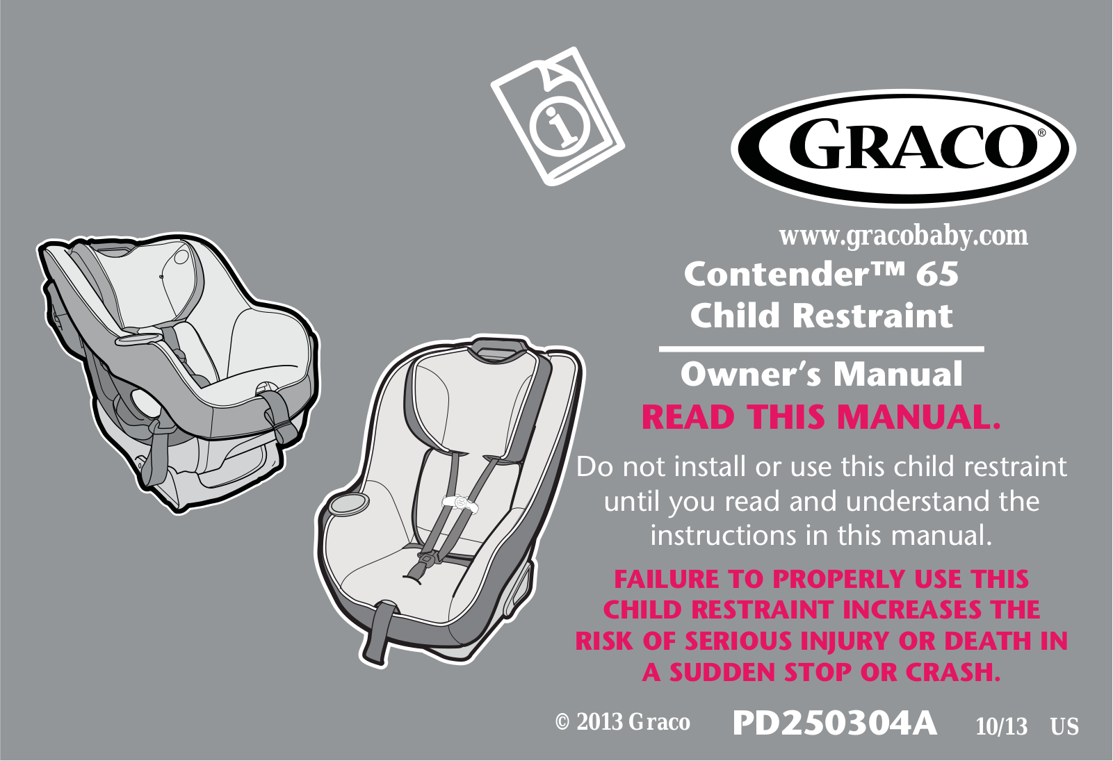 Graco PD250304A User Manual