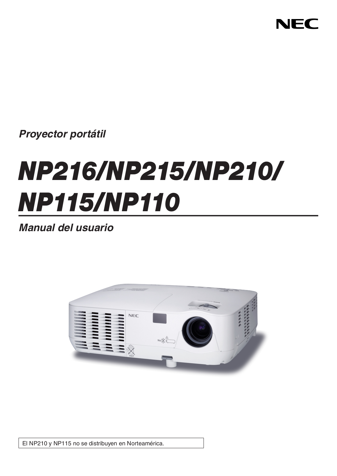 NEC NP216 User's Manual