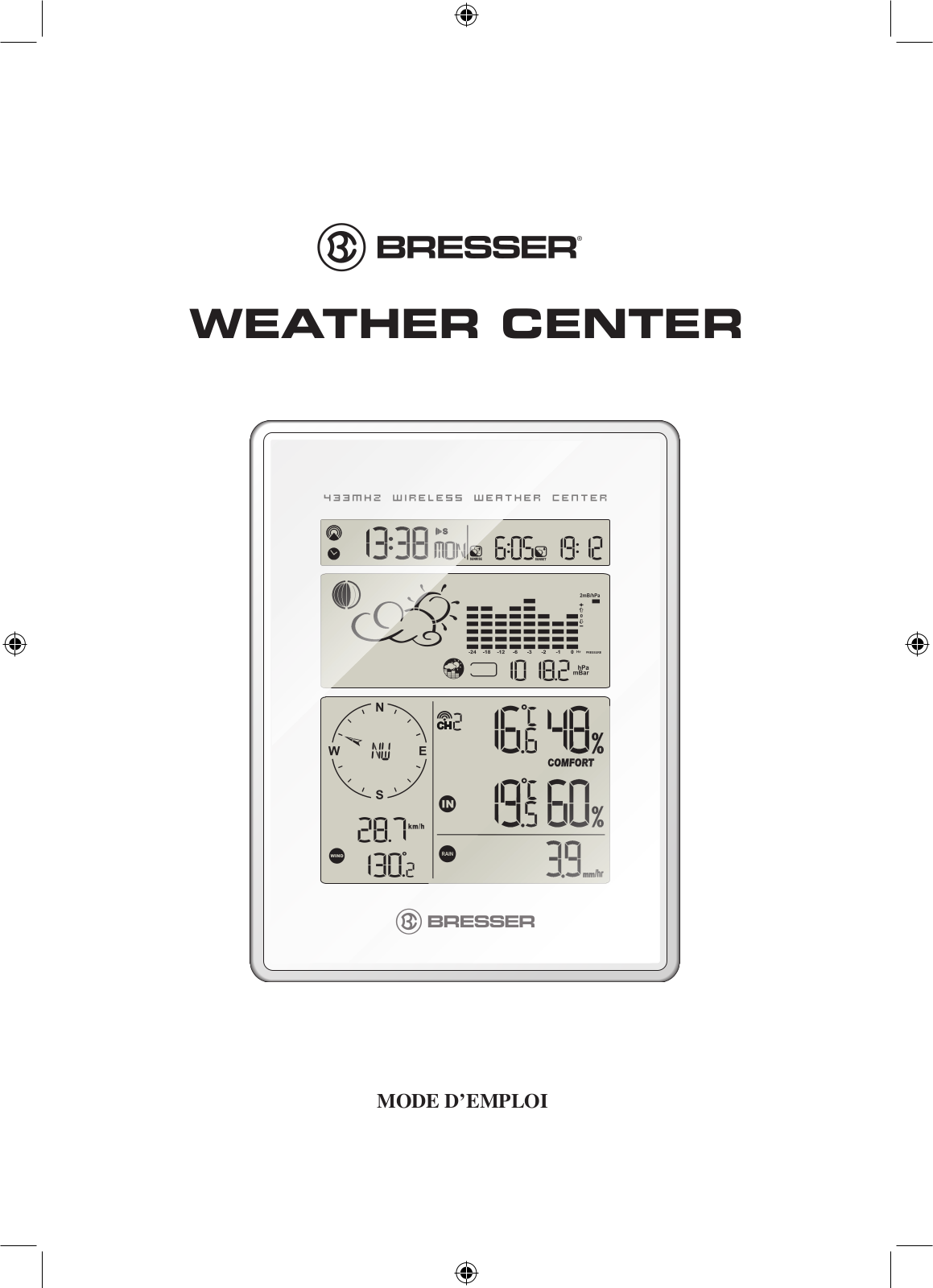 Bresser Weather Center Instruction Manual