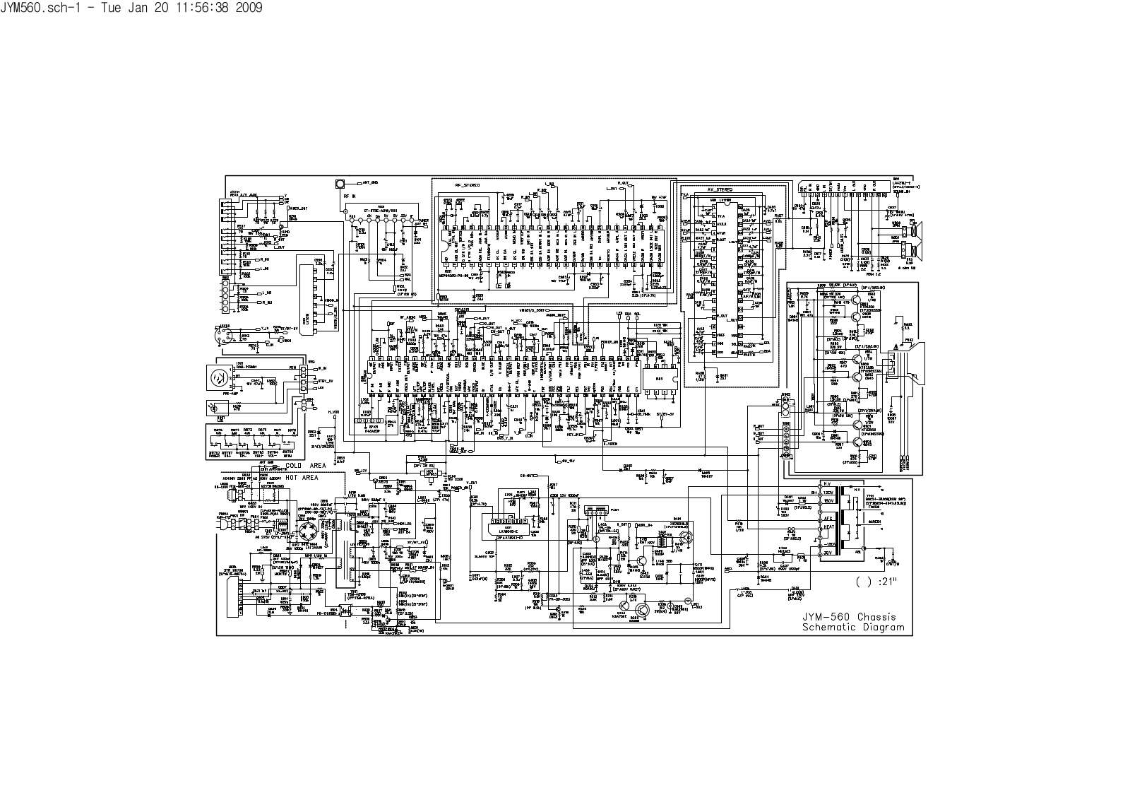 PHILIPS STR W6756 J, JYM 560 Diagram