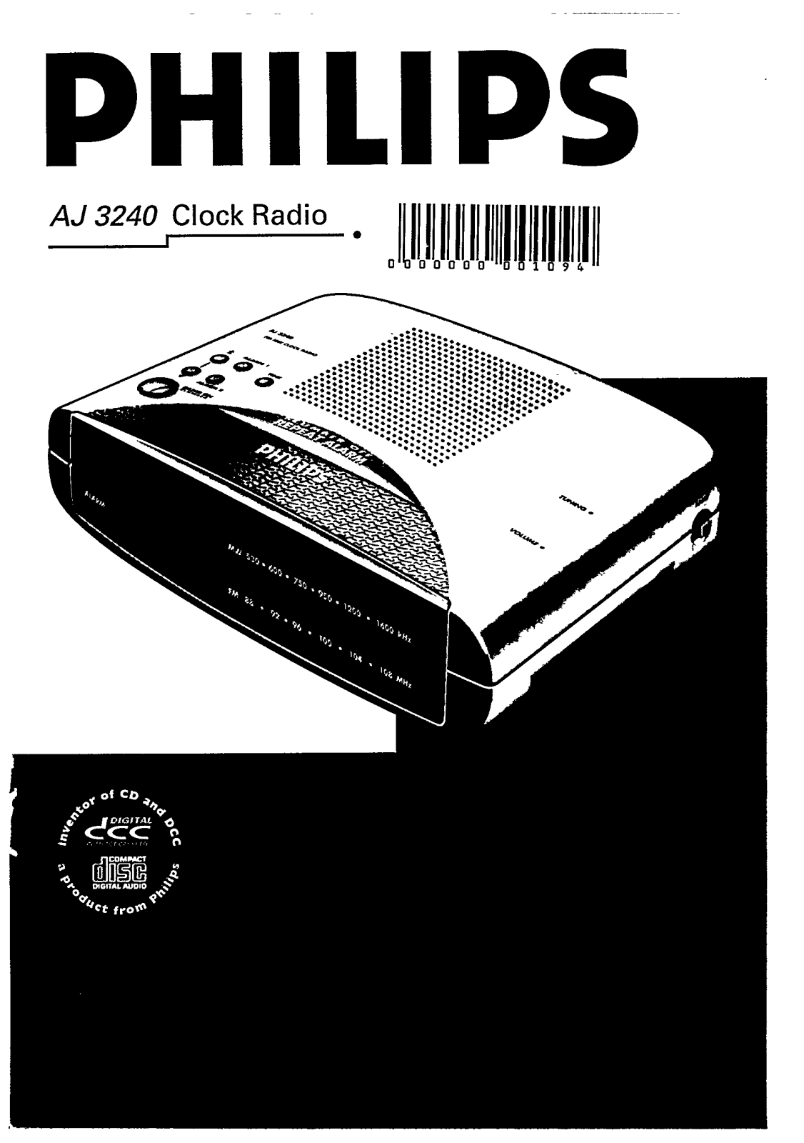 Philips AJ3240/00 User Manual