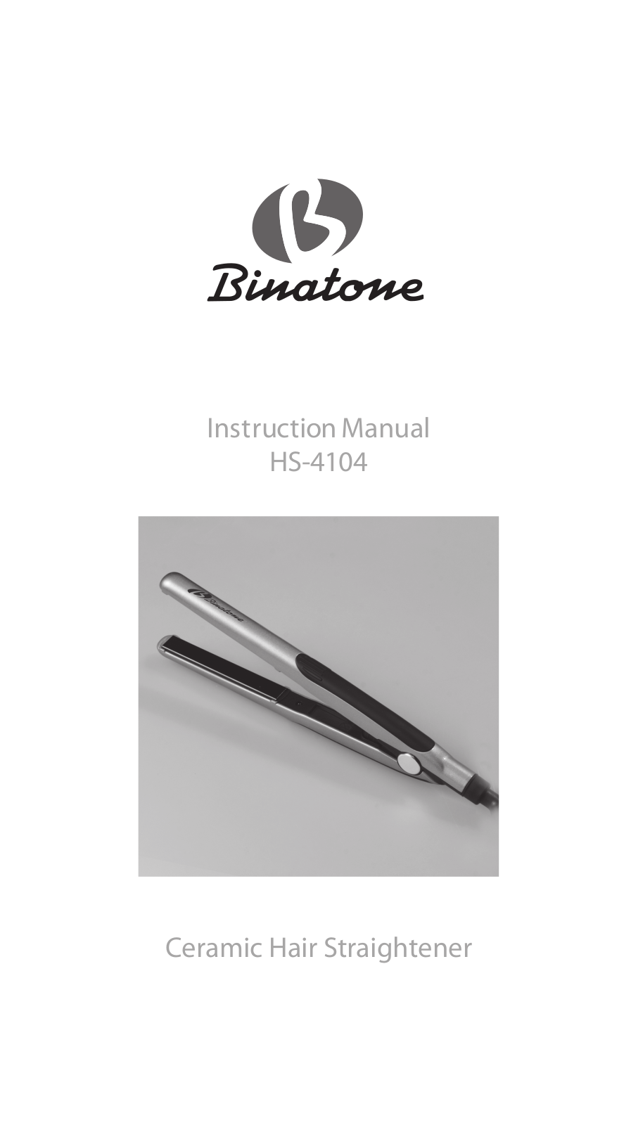 BINATONE HS-4104 User Manual