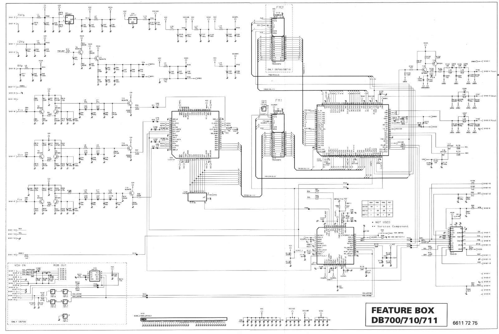 Nokia 7161T Schematic