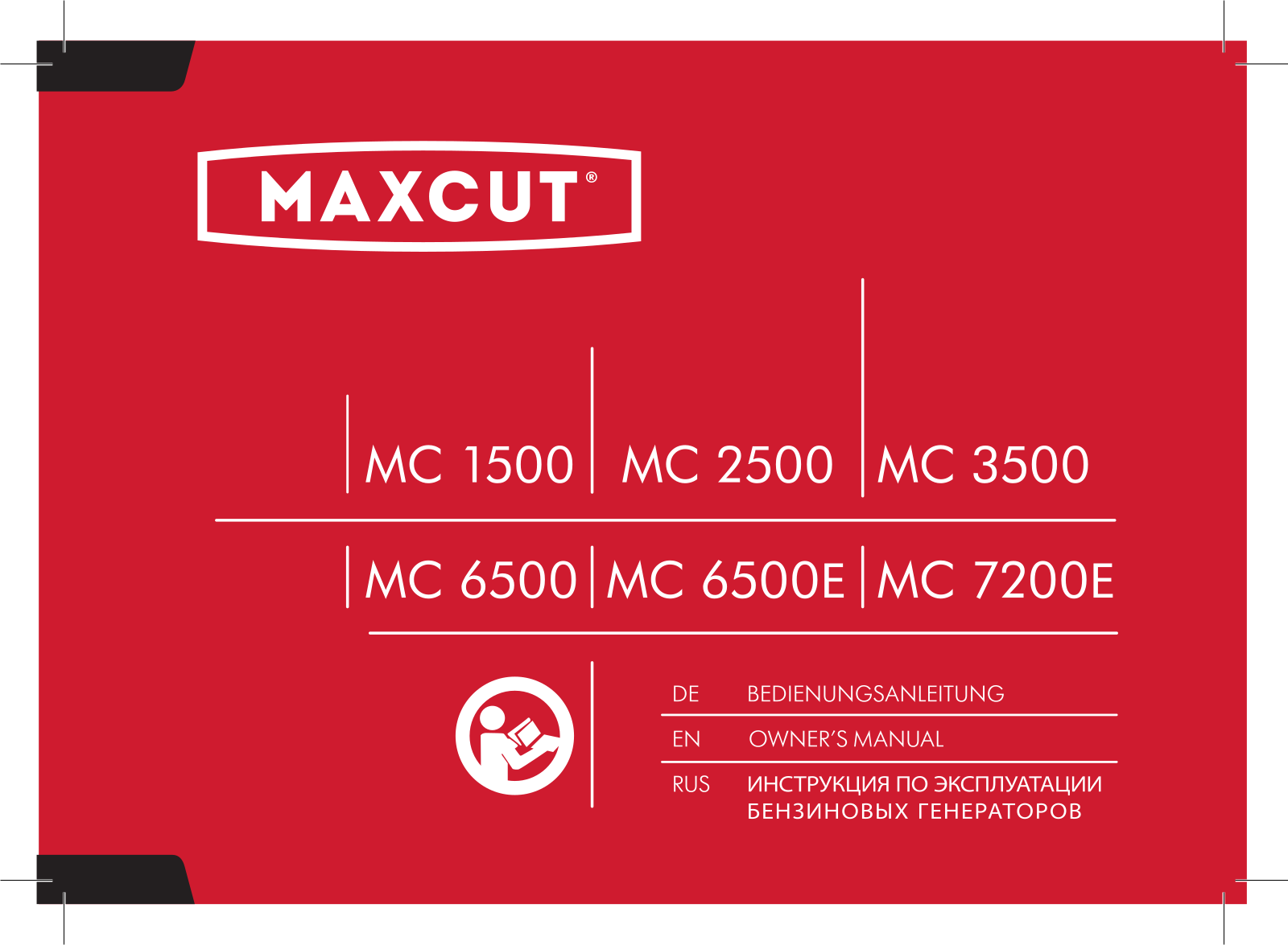 Maxcut MC 2500 User Manual