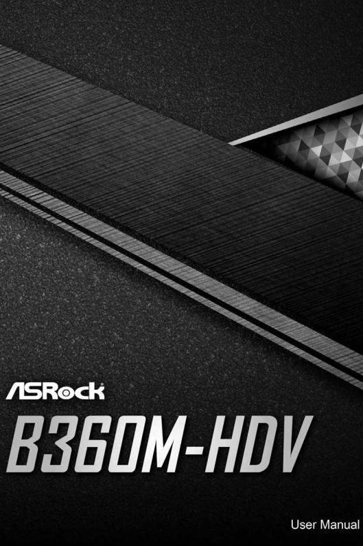 ASRock B360M-HDV Service Manual