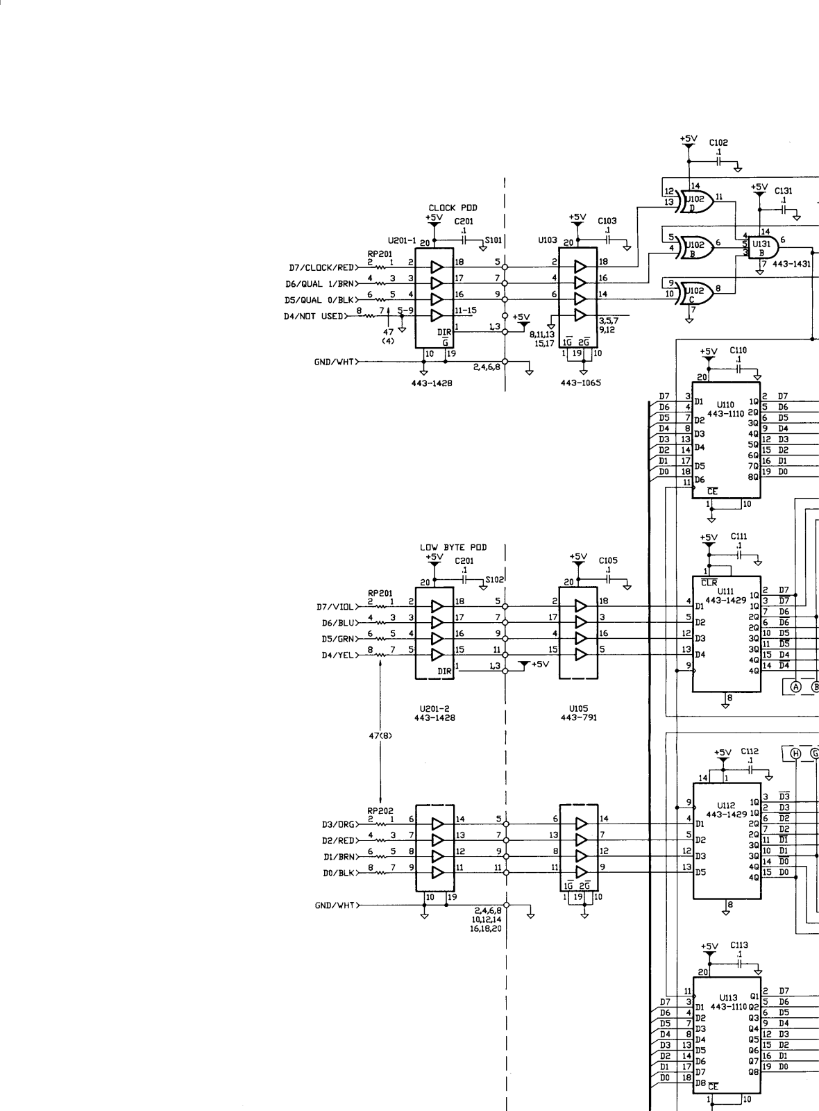 Heathkit IC-1001 Schematic