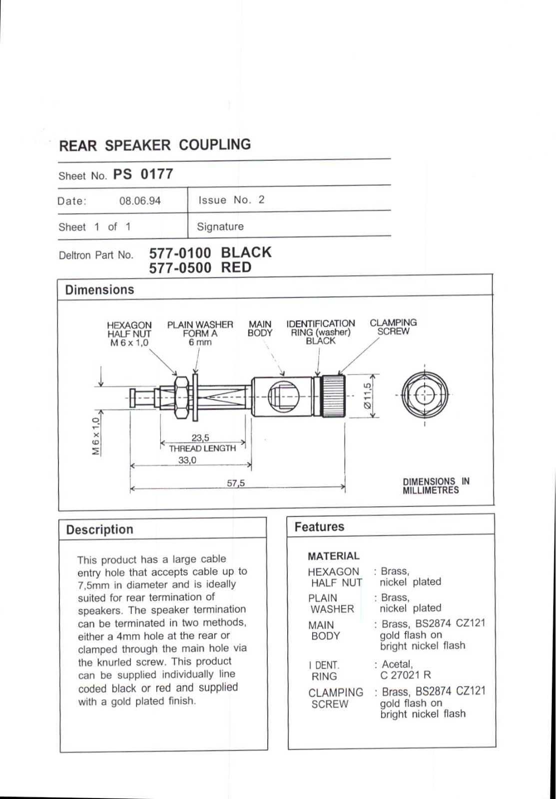 Datasheet LSAK SW Datasheet (FREI) - ManualMachine.com