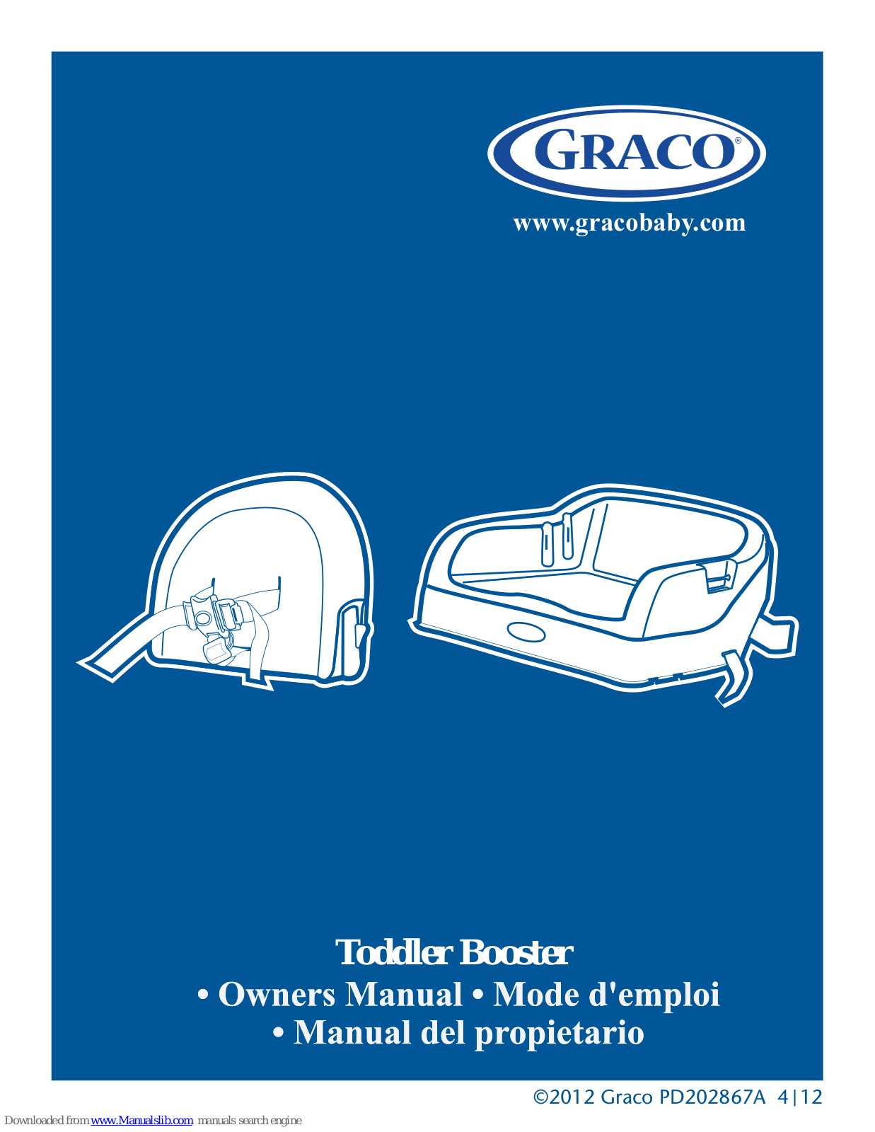 Graco Travel Highchairs Owner's Manual