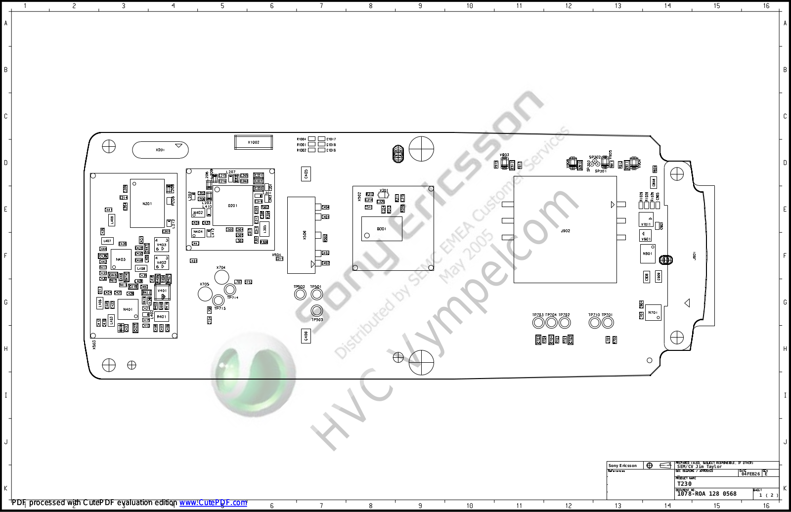 SE T230, T290 Schematic - ManualMachine.com