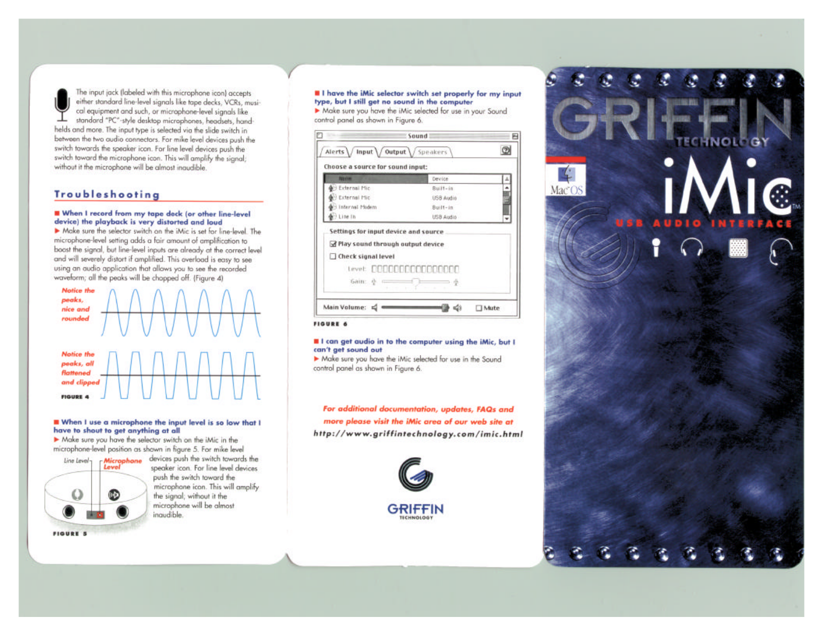 Griffin Technology IMIC2020 Users Manual