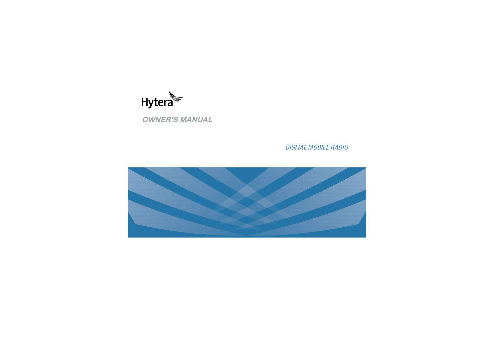 Hytera Communications MD65XIU1 User Manual