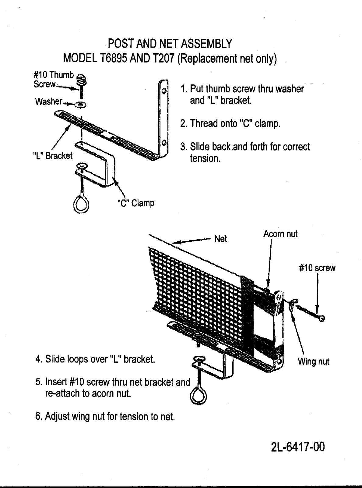 Escalade Sports 2L-6417-00 User Manual