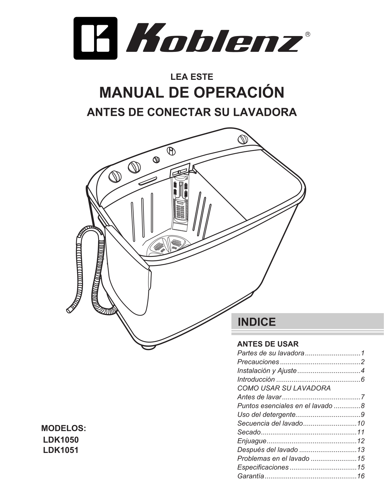 Haier LDK1051 User Manual