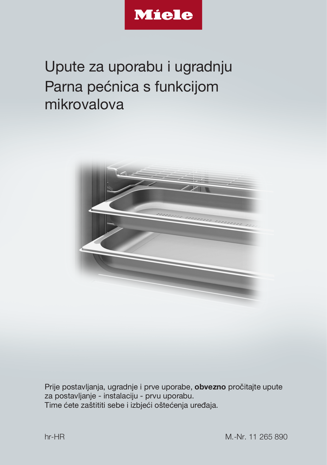 Miele DGM 7840 User manual