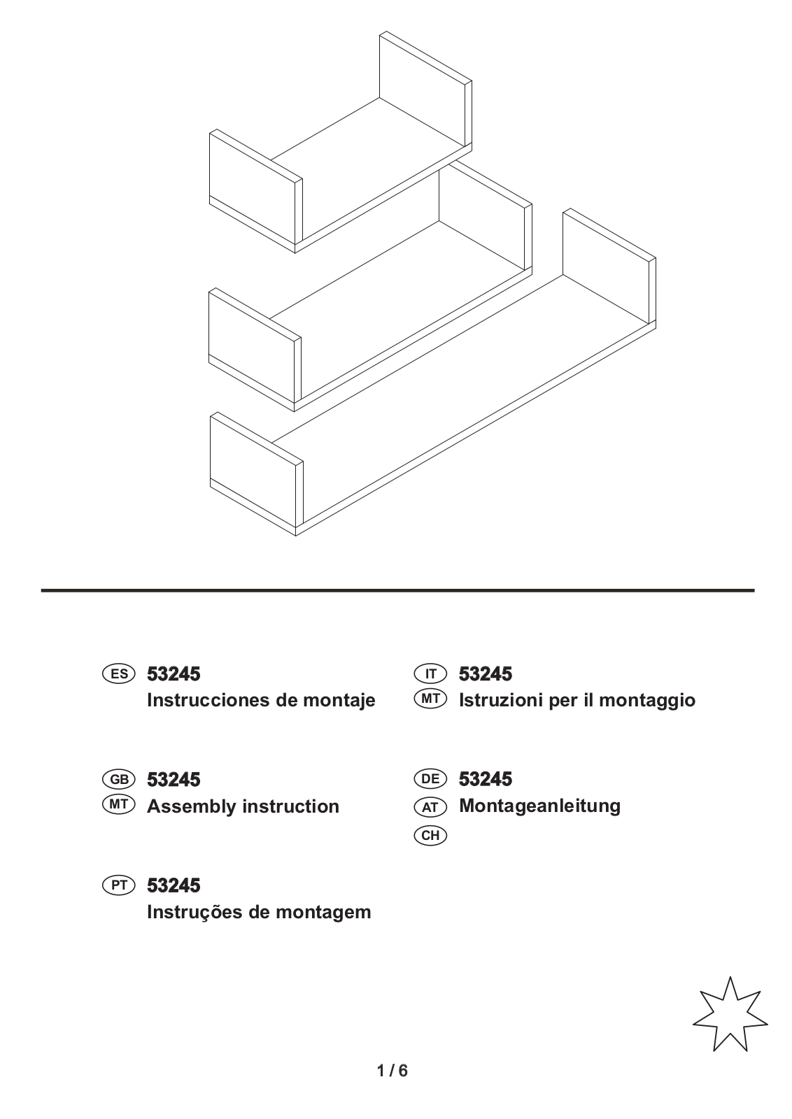 Livarno Shelves User Manual