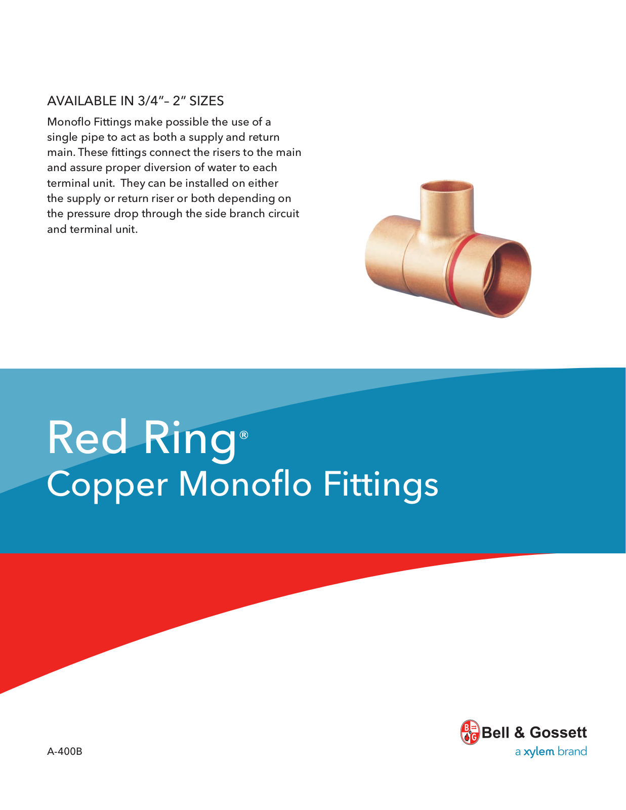 Bell & Gossett Red Ring Installation Manual