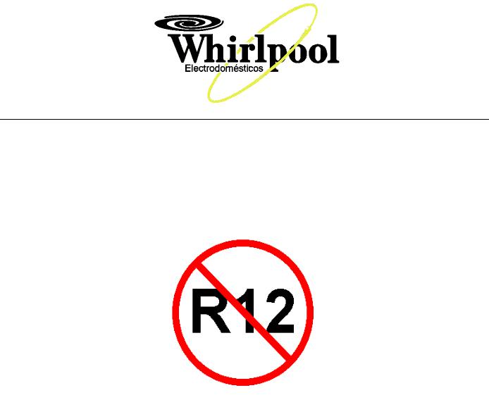 WHIRLPOOL ARB240 Service Manual