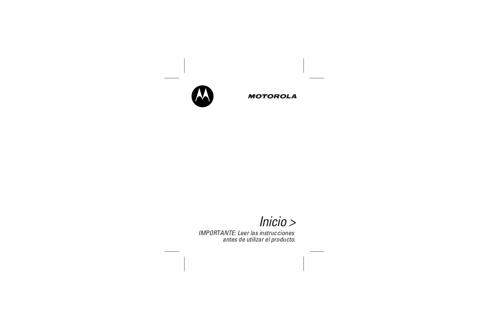 Motorola V810 Manual