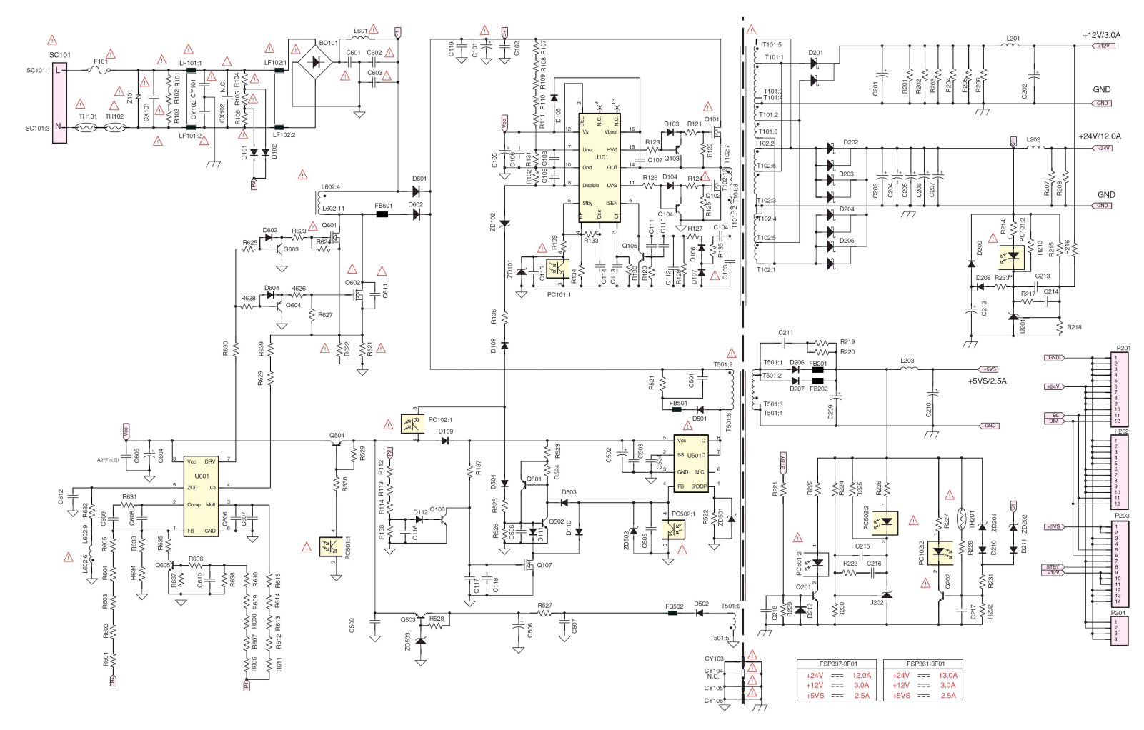 FSP 337-3F01 Schematic