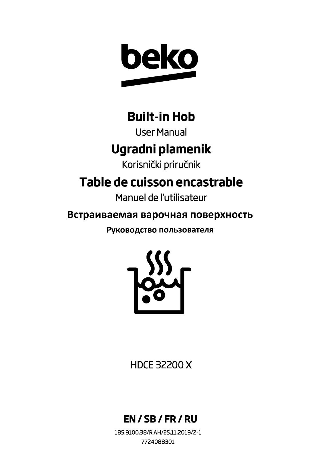 Beko HDCE 32200 X User manual