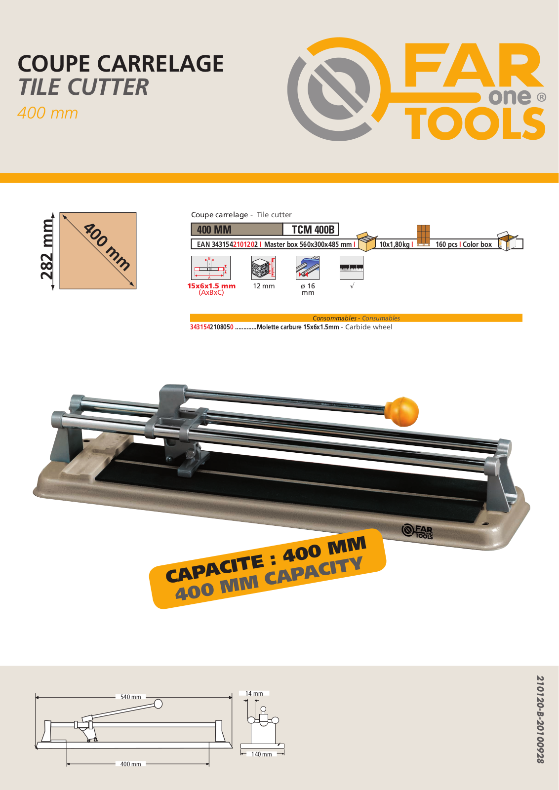 Fartools TCM 400B User Manual