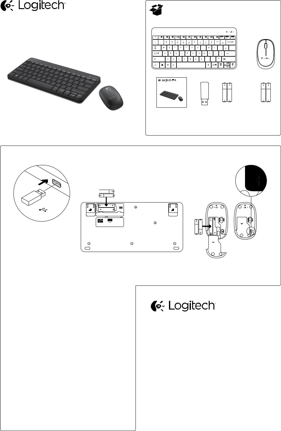 Logitech MK240 User Manual