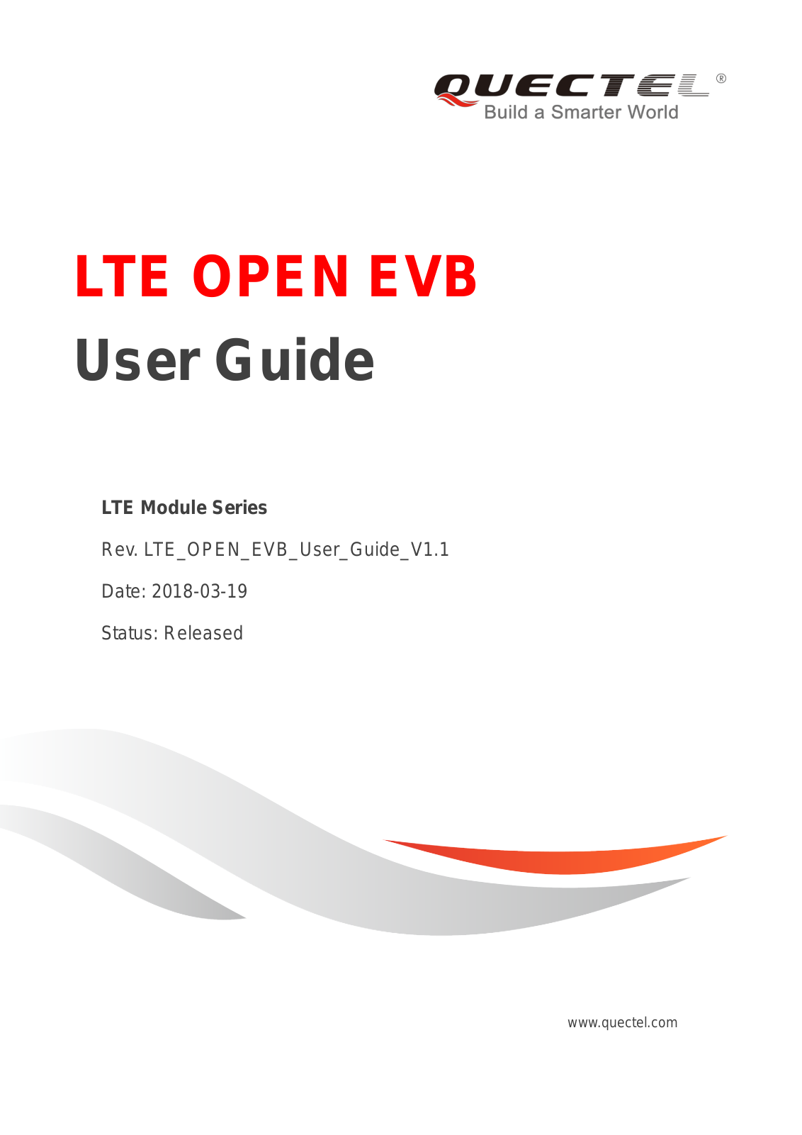 Quectel LTE OPEN EVB User Manual