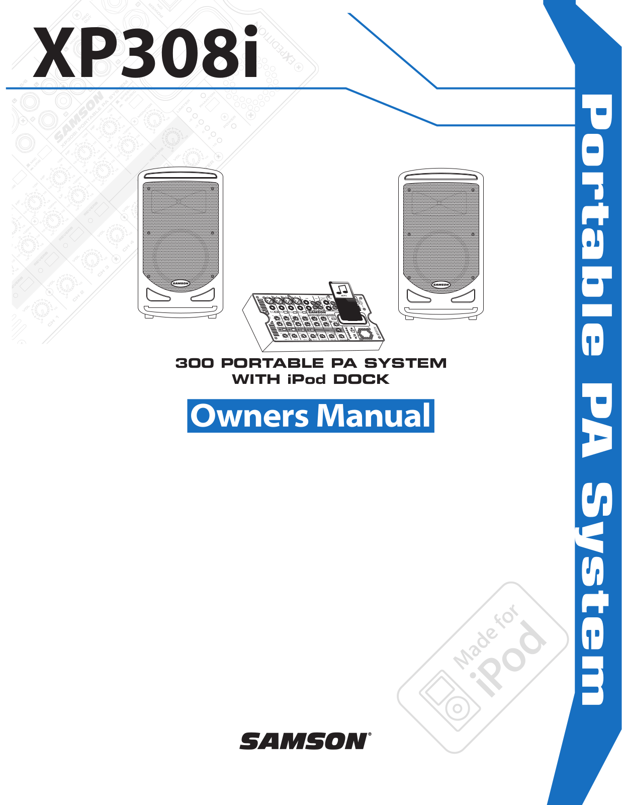 Samson XP308i Owner`s Manual