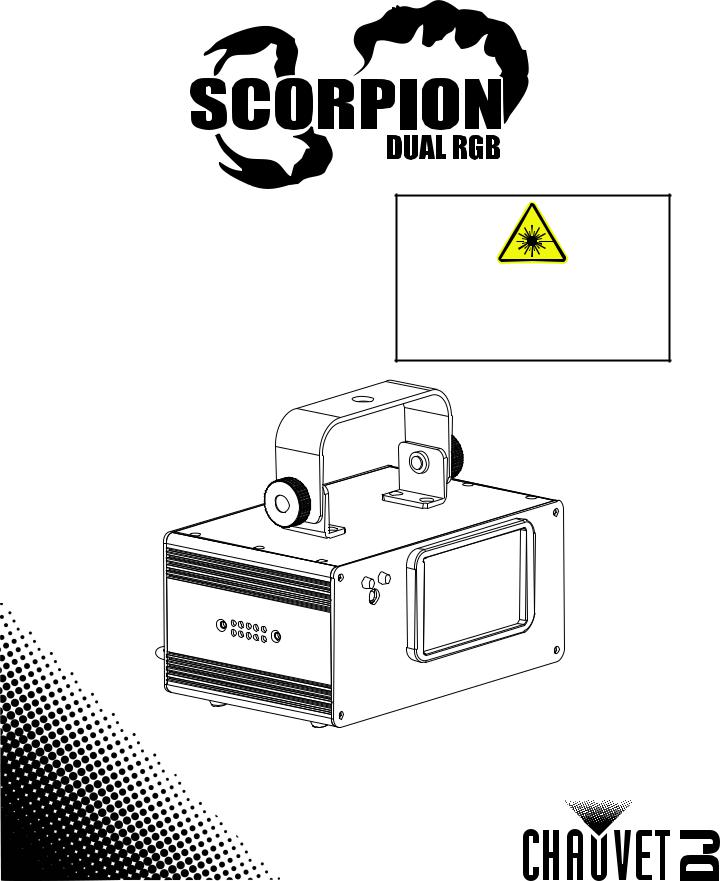 Chauvet DJ Scorpion Dual RGB Users Manual