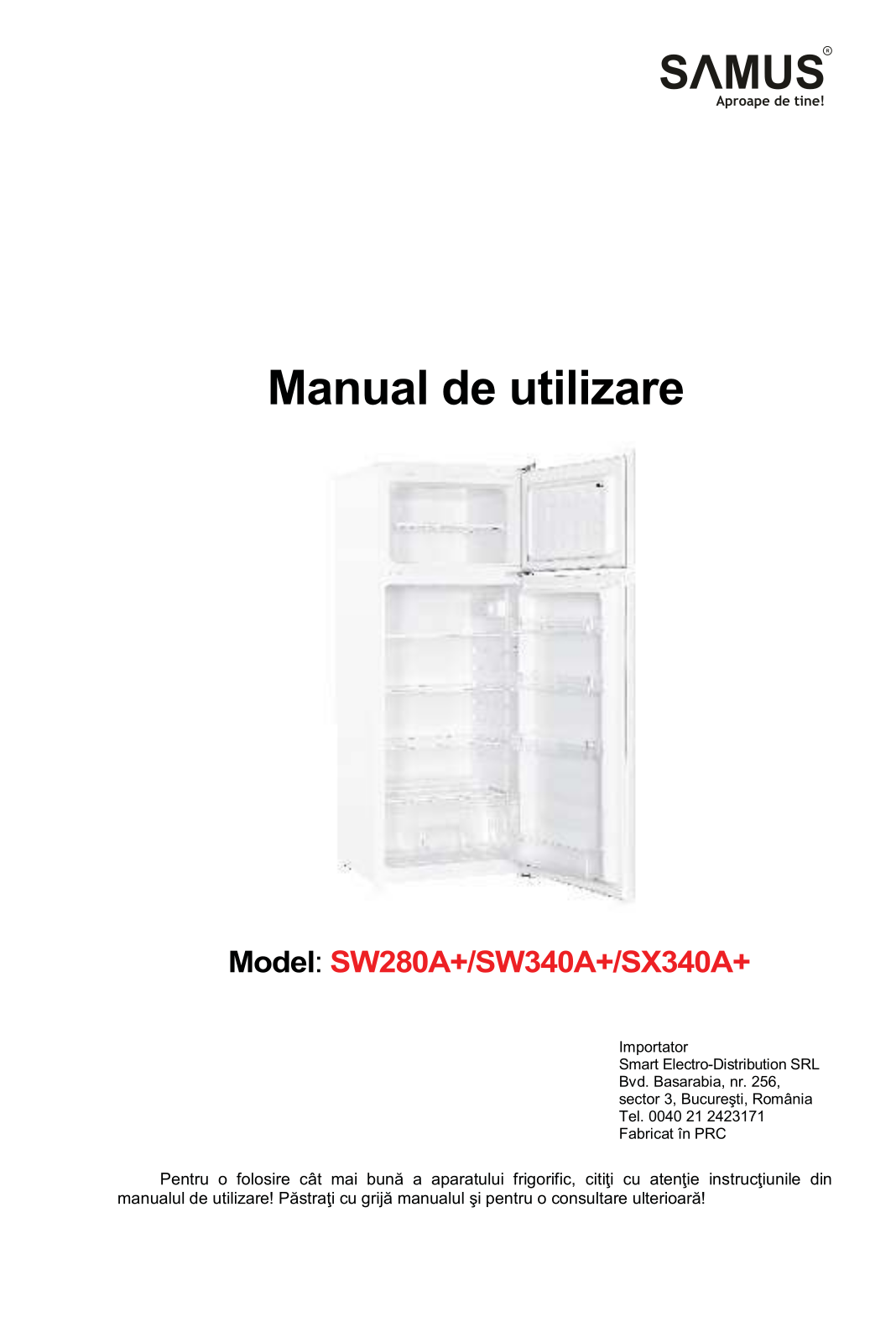 Samus SX340A+ User guide - ManualMachine.com
