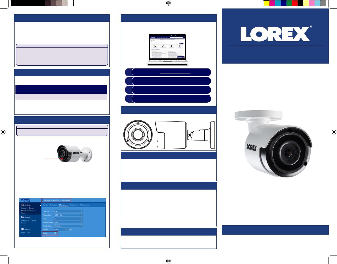 Lorex LKB383A User Manual
