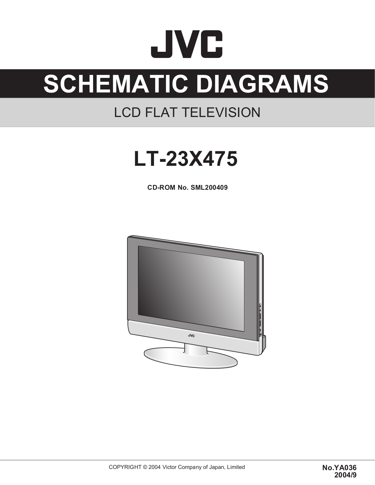 JVC LT-23X475 Service Manual