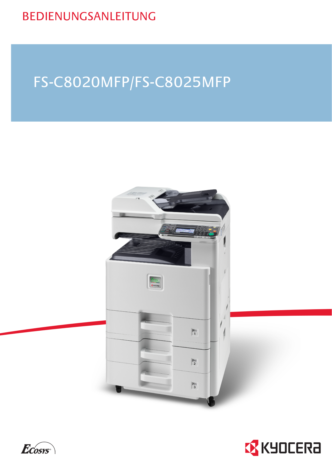 Kyocera FS-C8020MFP, FS-C8025MFP User Manual