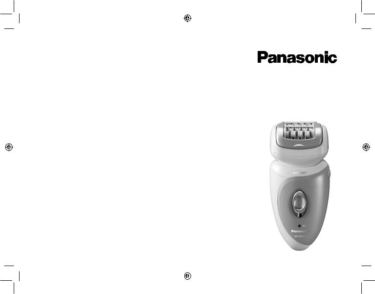 Panasonic ES-WD60 Operating instructions