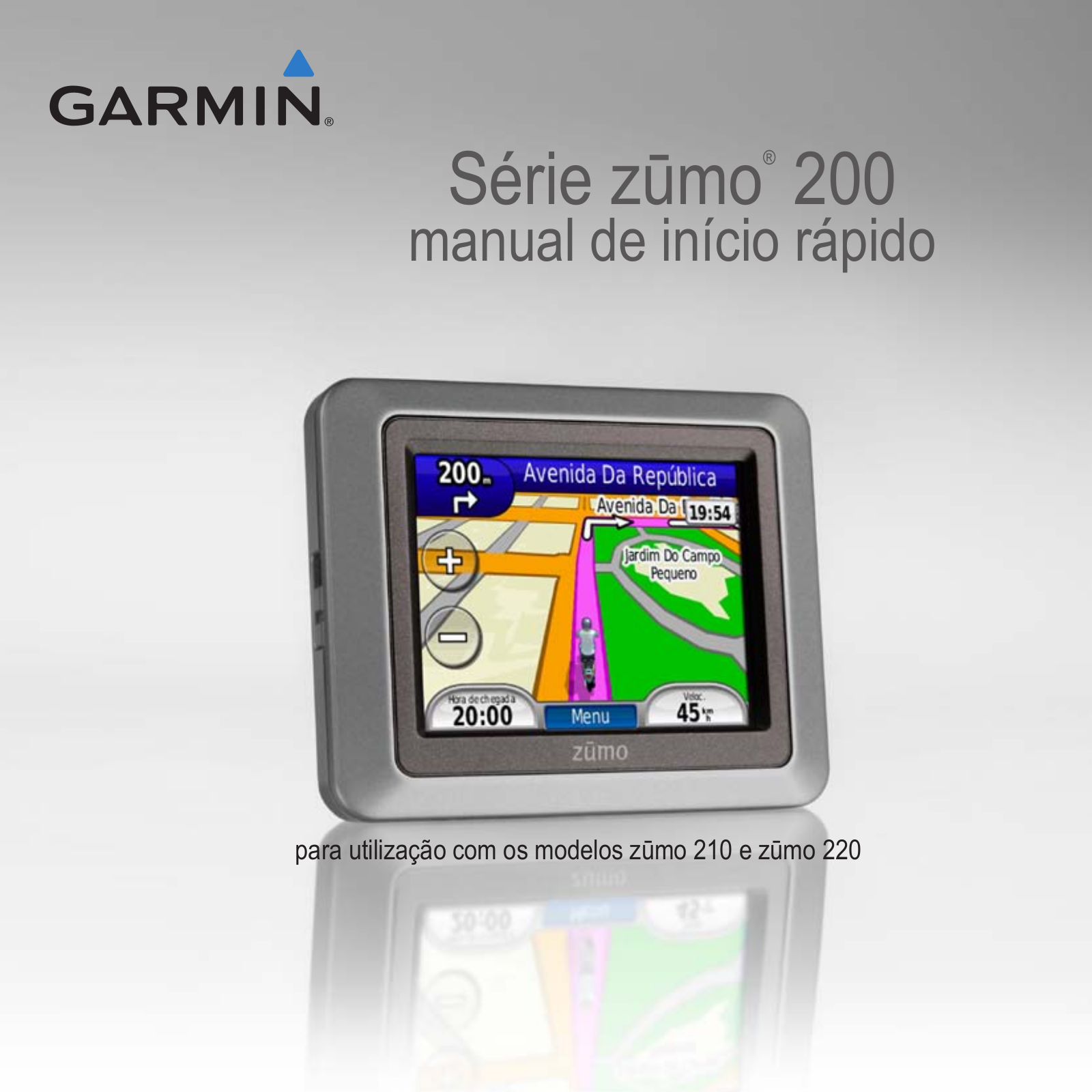 Garmin zūmo 210 CE, zūmo 220 User manual