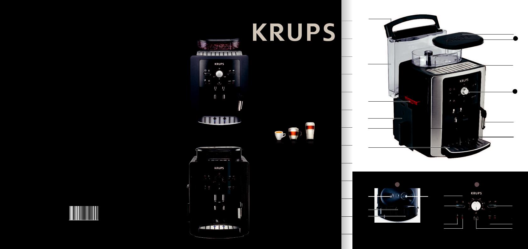 Krups EA80, EA81 User Guide