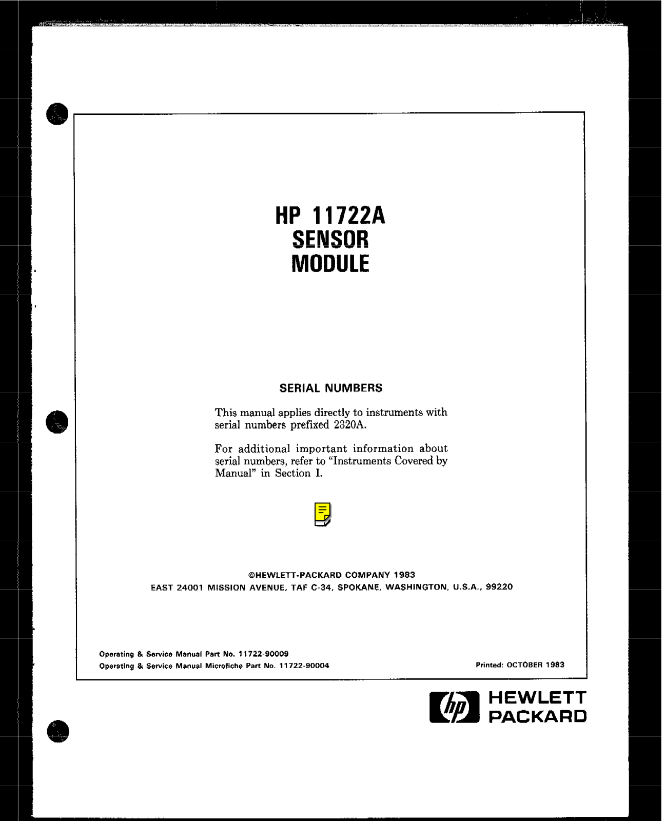 Agilent 11722A Operations Guide - ManualMachine.com