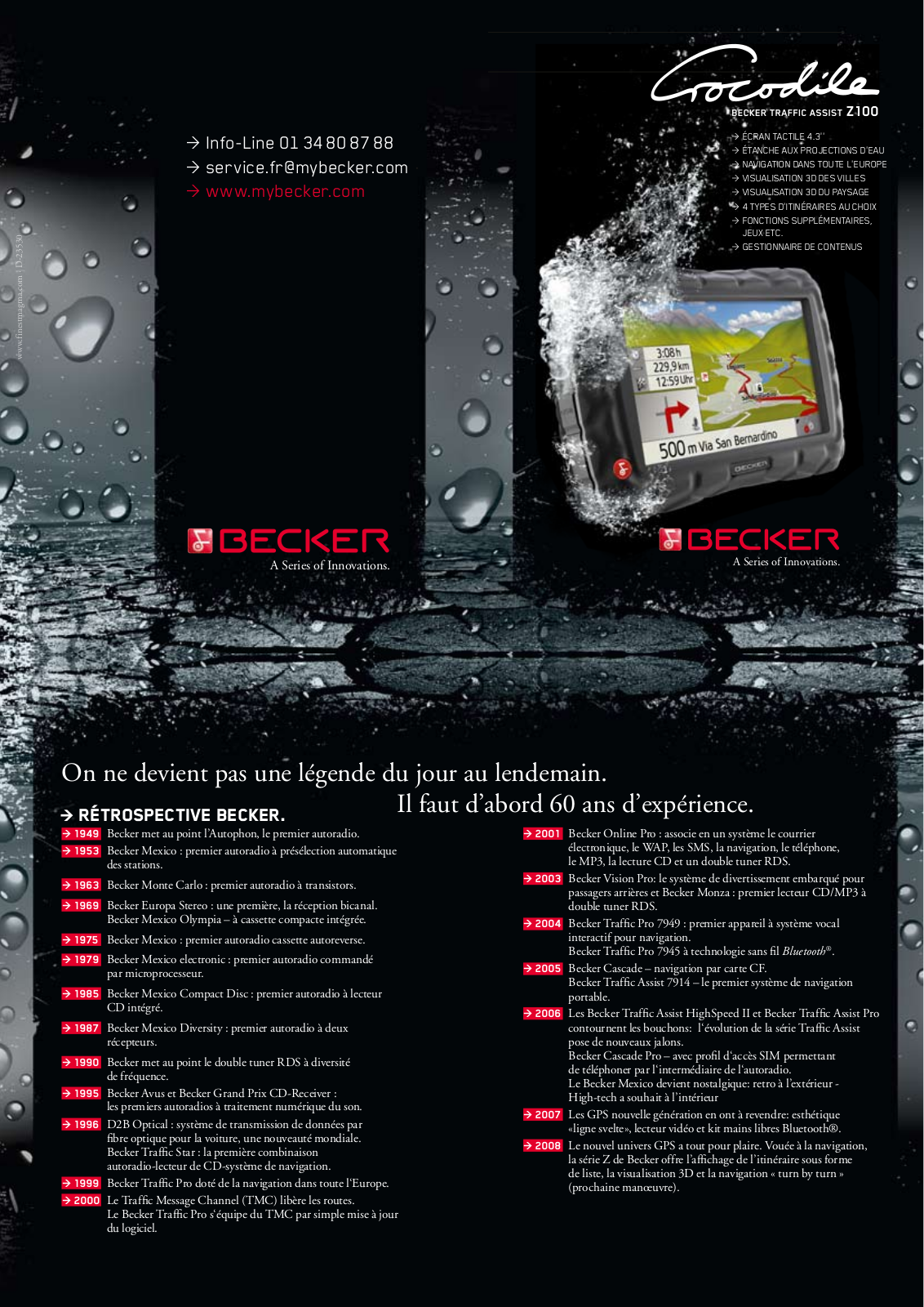 BECKER CROCODILE Z100 User Manual