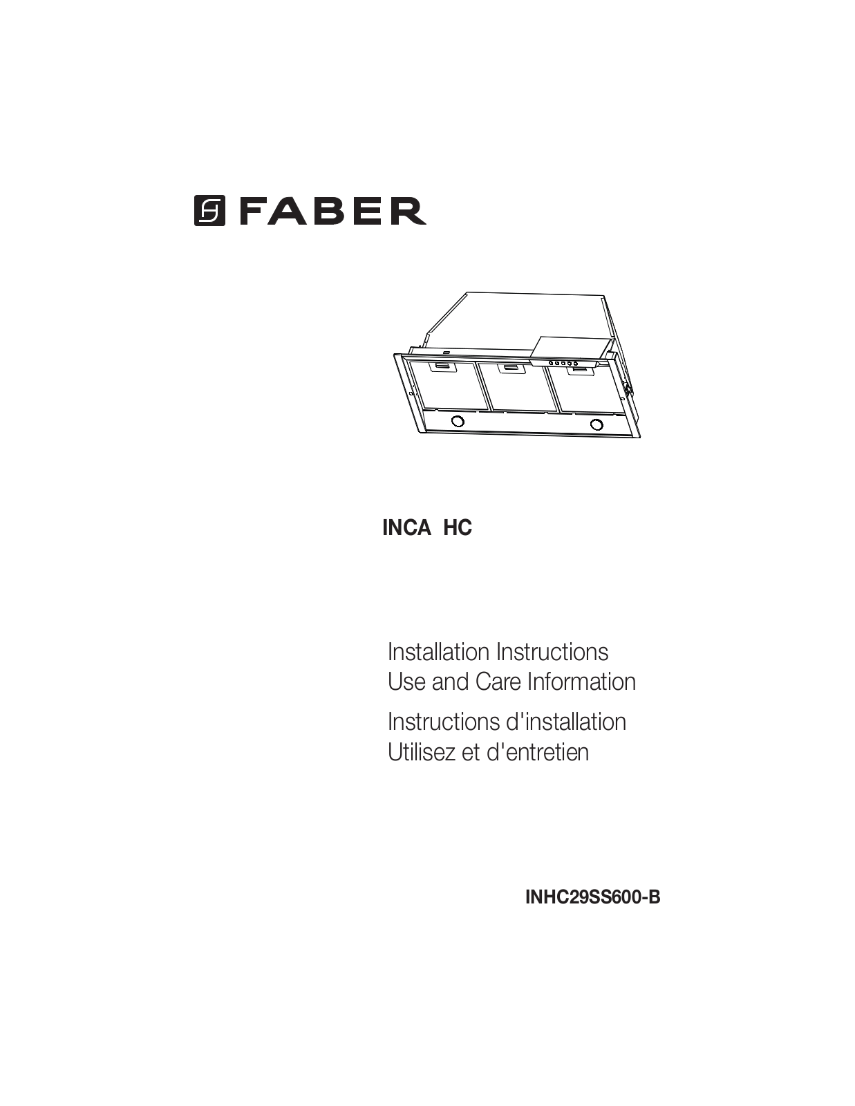 Faber INHC29SS600B Product Manual