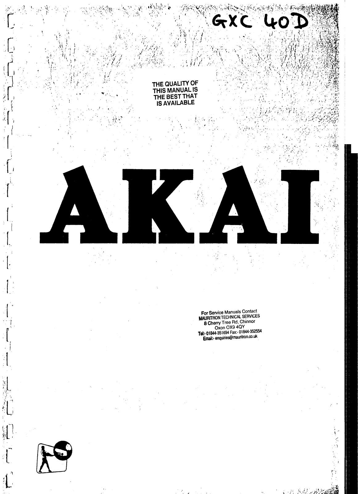 Akai GXC-40-D Service manual