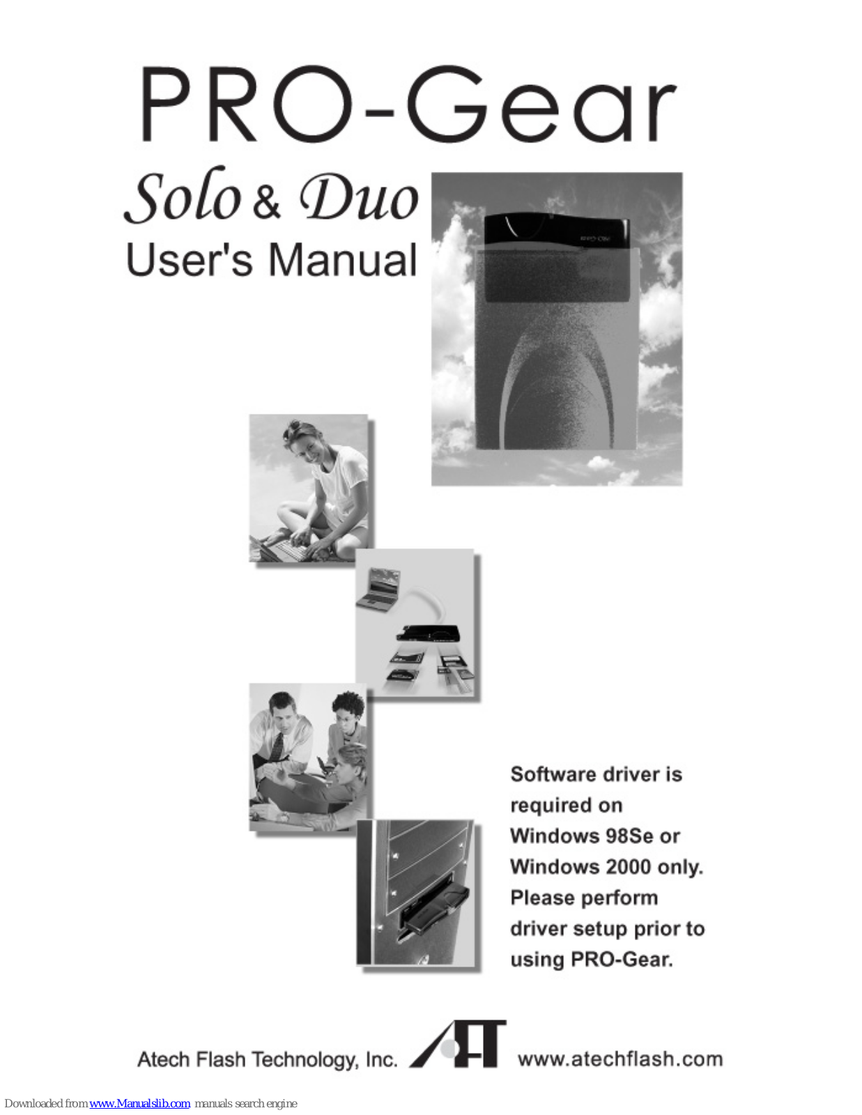 Atech Flash Technology PROGear-Duo, PRO-Gear Solo User Manual - ManualMachine.com