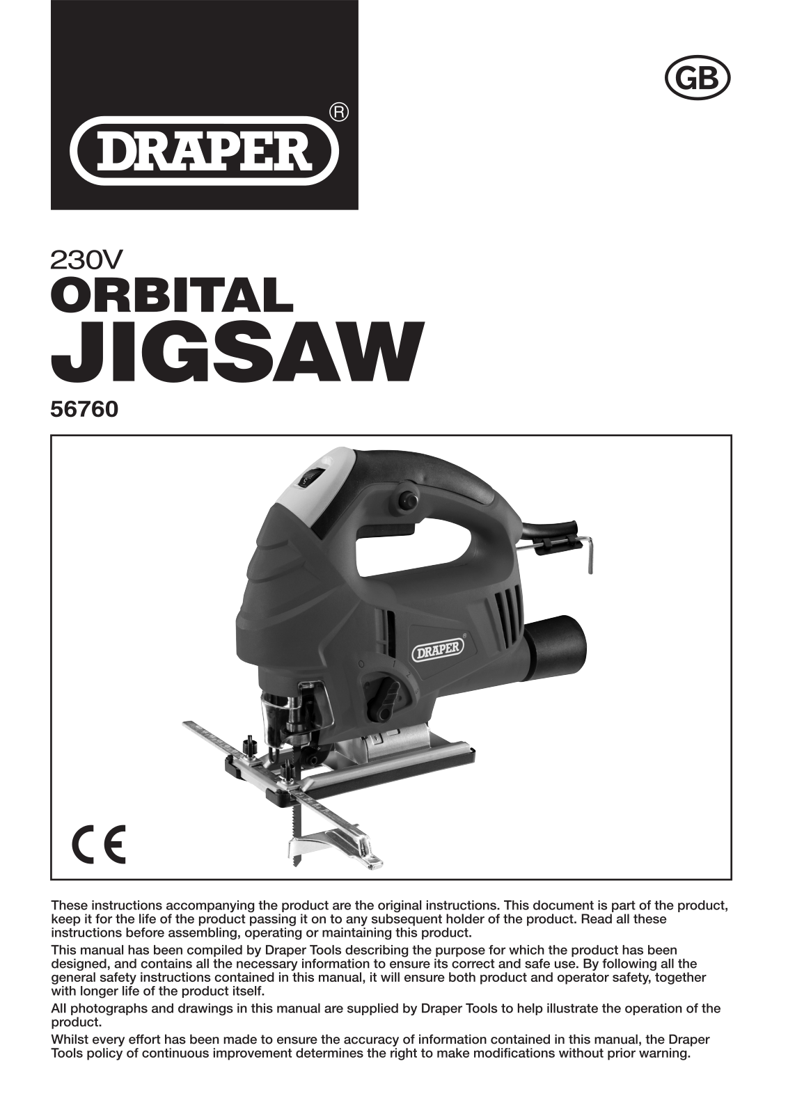 Draper JS710D User guide - ManualMachine.com