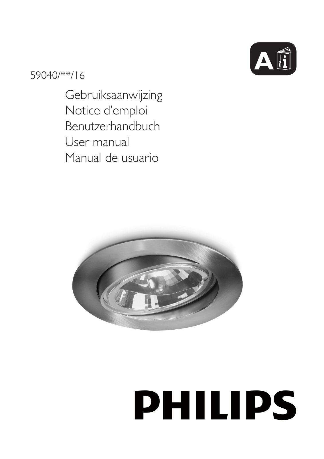 Philips 59040-17-16 User Manual