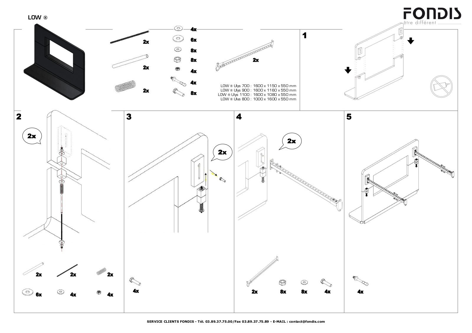 Fondis LOW User Manual