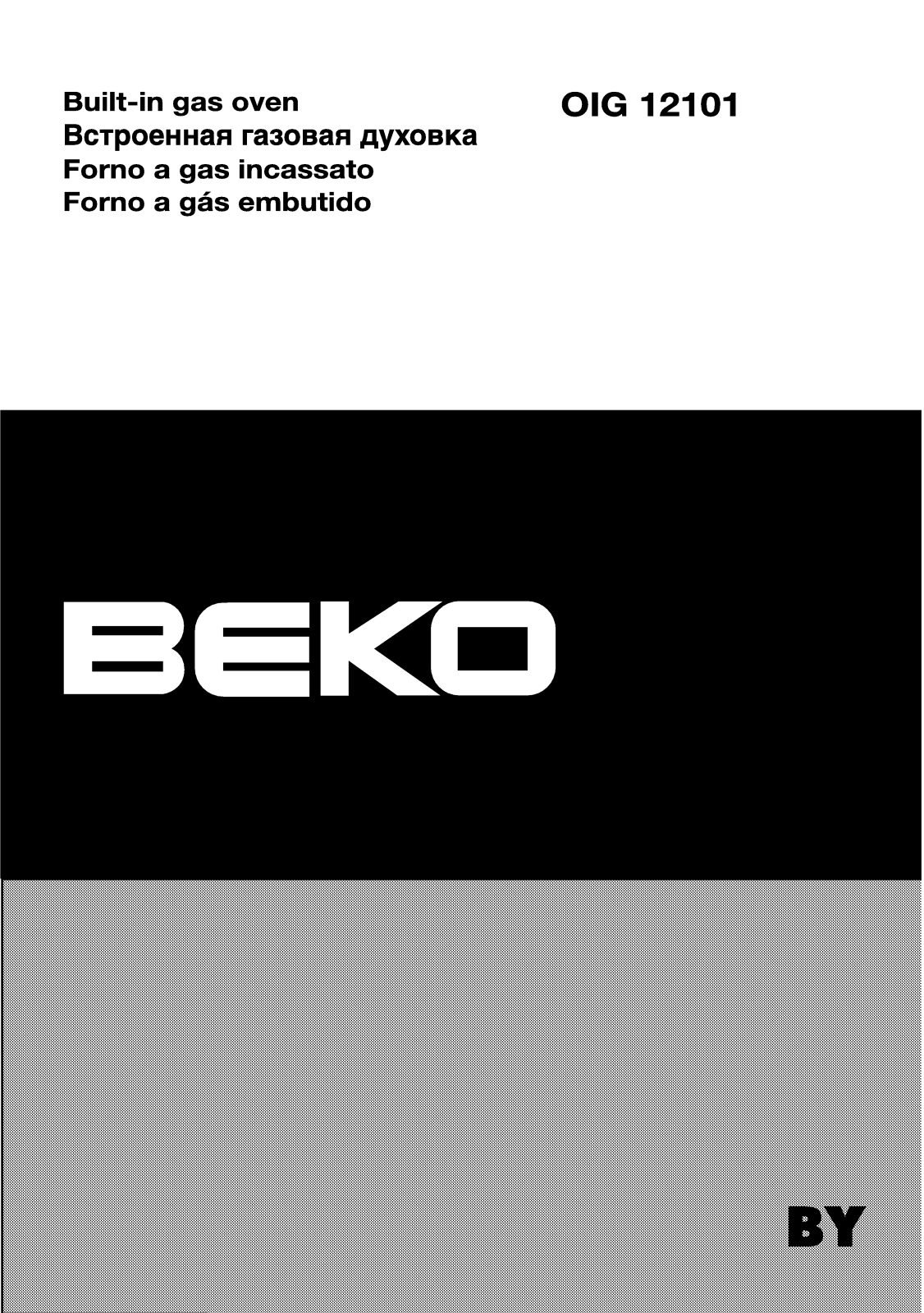 Beko OIG 12101 X User Manual