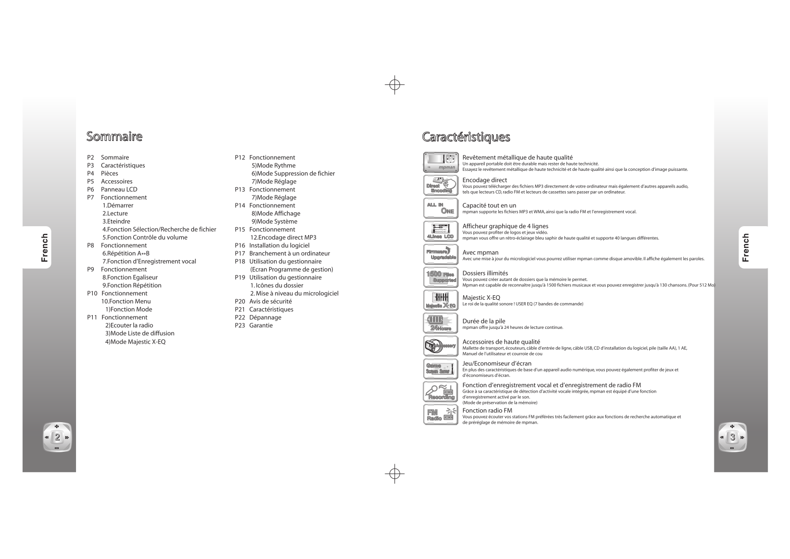 MPMAN MP F75 User Manual