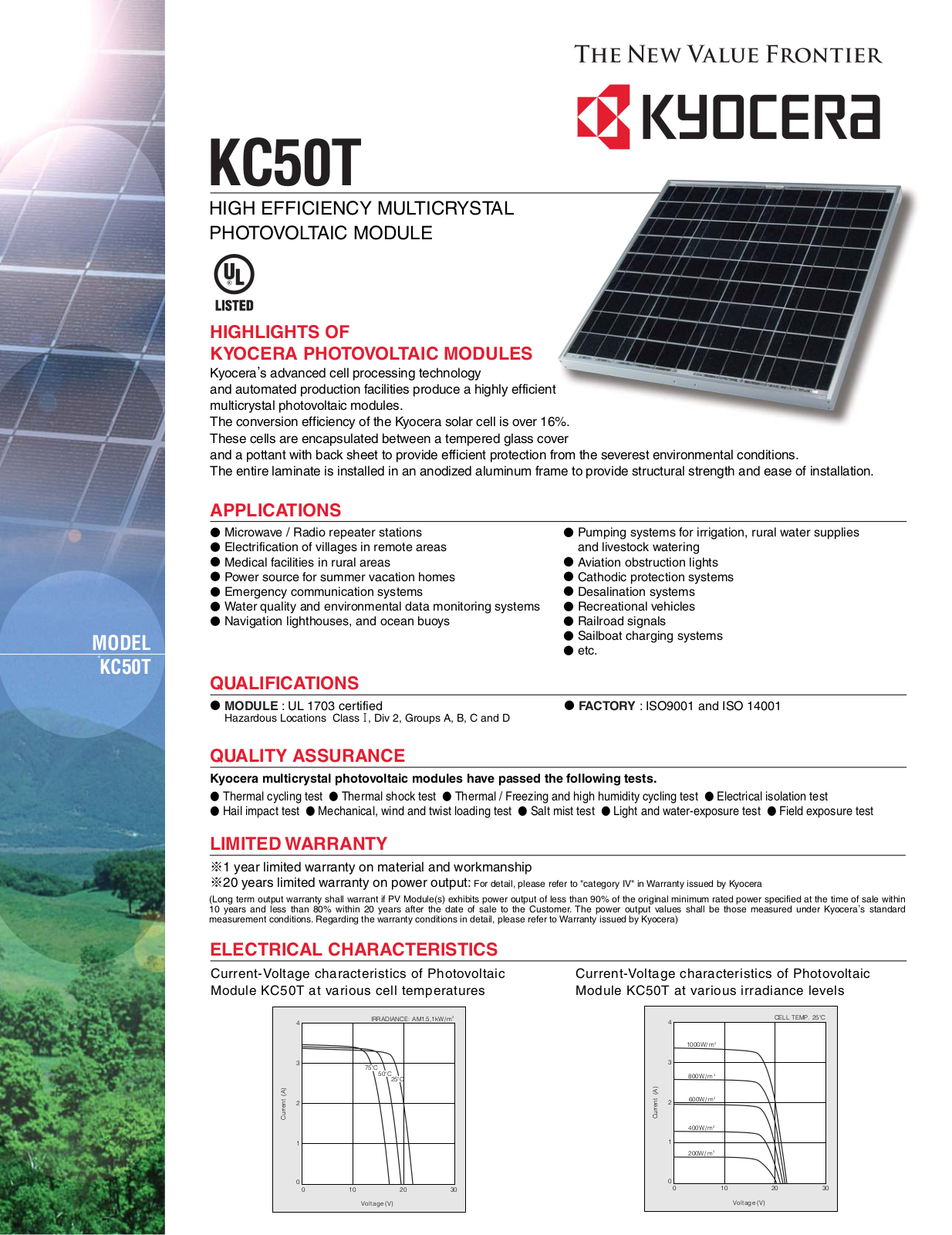 Kyocera KC50T DATASHEET - ManualMachine.com