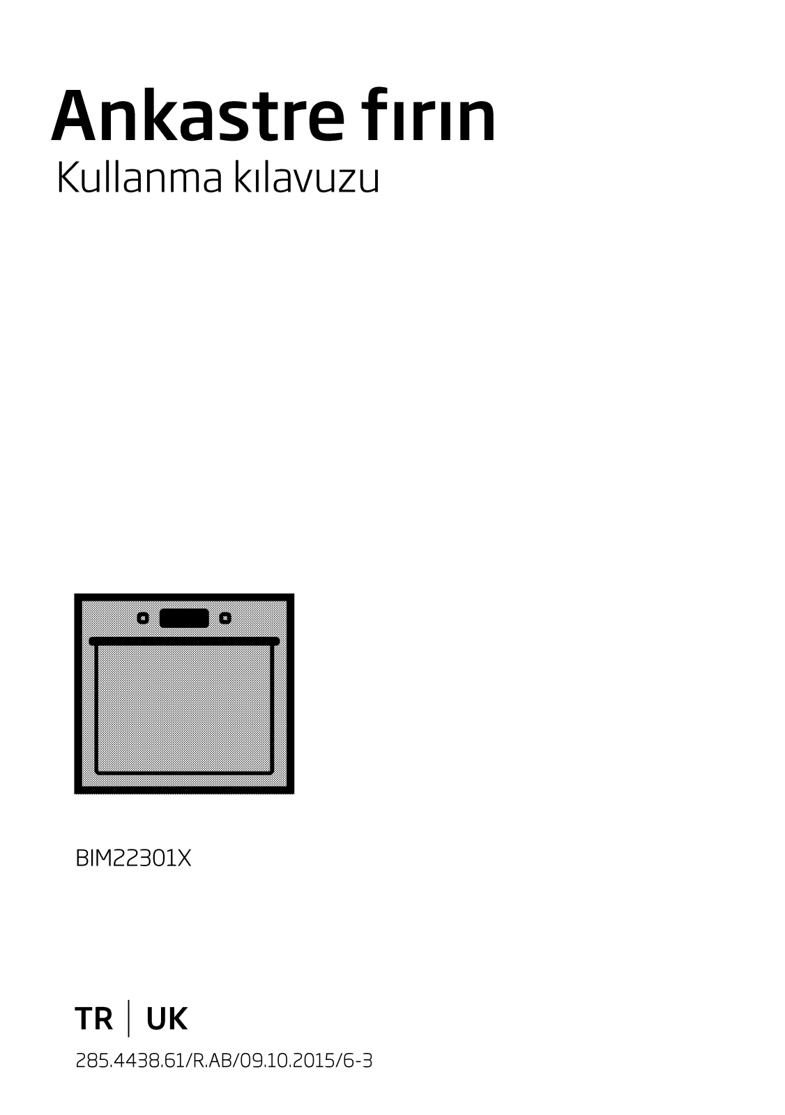 Beko BIM22301X User manual