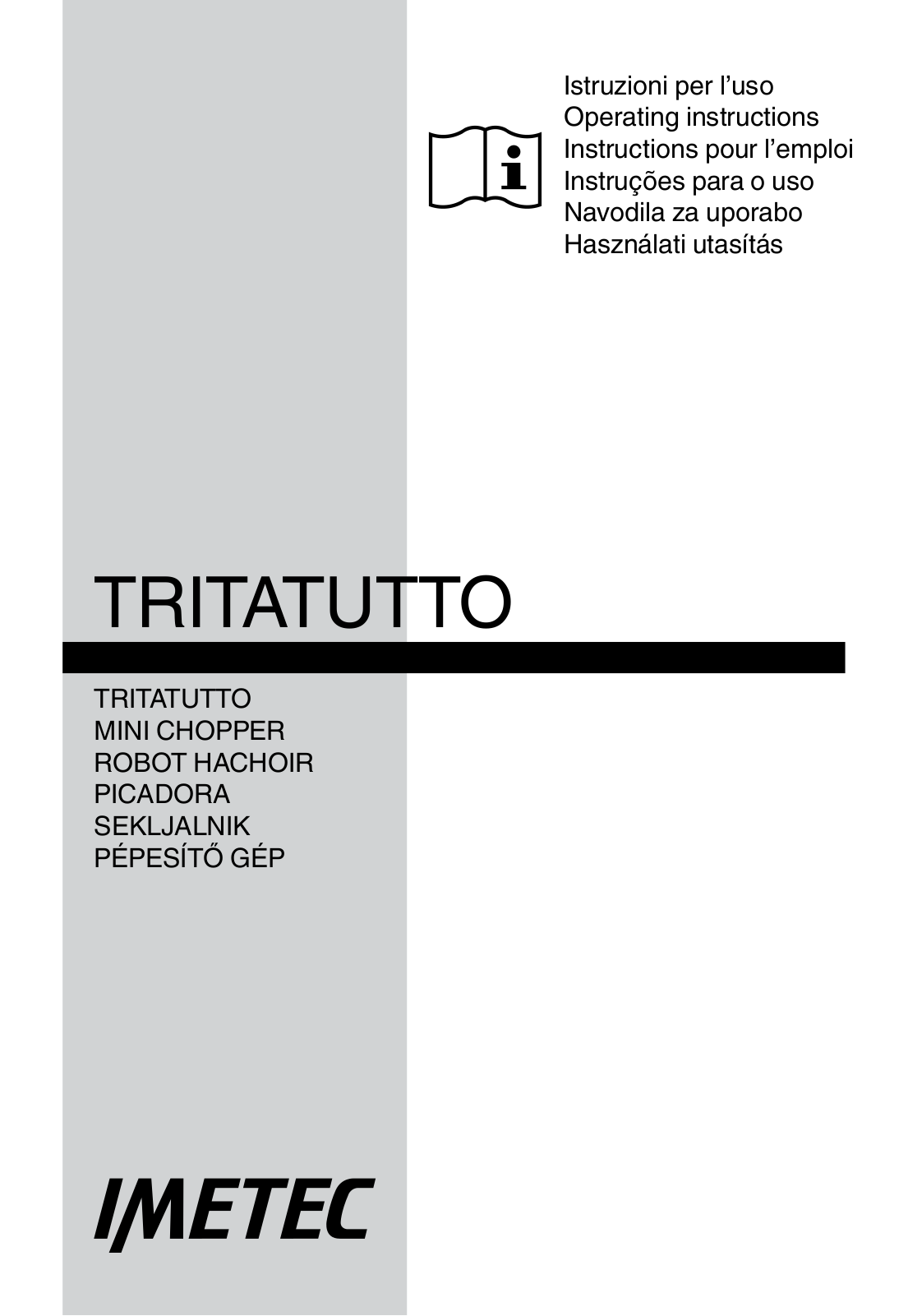 Imetec ECO CH User Manual